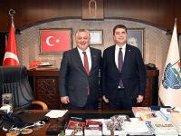 DP GENEL BAŞKANI UYSAL GÜREL’İ ZİYARET ETTİ