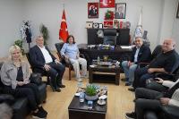 EKİNCİ VE ATÇI’DAN ARMUTLU BELEDİYESİ’NE ZİYARET