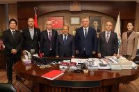 ENDONEZYA BÜYÜKELÇİSİ GÜREL’İ ZİYARET ETTİ