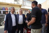 ESNAFIN SORUN VE TALEPLERİNİ DİNLEDİLER