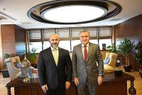 GİRGİN, BAKAN BAK İLE GÖRÜŞTÜ