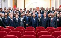 GÜLDOĞAN, İL BAŞKANLARI TOPLANTISINA KATILDI