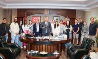 GÜREL, ALMAN GENÇLERE ATATÜRK'Ü ANLATTI