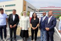 HASTANE YOLU DÜZENLENEN TÖRENLE HİZMET GİRDİ
