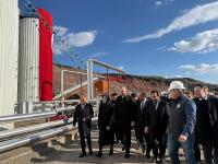 MAKİNE PARKI VE ASFALT TESİSİ HİZMETE GİRDİ