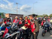 MOTOSİKLETÇİLER KORTEJE RENK KATTI