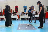 ÖĞRENCİLER ROBOTLARIYLA YARIŞTI