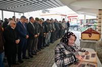 ŞEHİT ANNESİ DUALARLA SON YOLCULUĞUNA UĞURLANDI