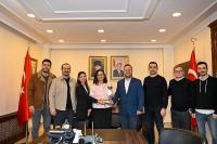 TUFAG’DAN VALİ KAYA VE BAŞKAN TUTUK’A ZİYARET
