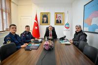 USTA RAMAZAN BAYRAMI TEDBİRLERİ TOPLANTISINA KATILDI