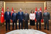 VALİ KAYA, DÜZENSİZ GÖÇLE MÜCADELE TOPLANTISI’NA KATILDI