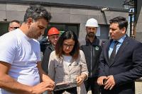 VALİ KAYA YENİ VALİLİK BİNASI ÇALIŞMALARINI DENETLEDİ