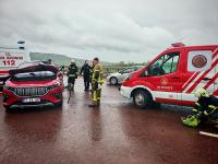 YAĞIŞ KAZA GETİRDİ: 4 YARALI