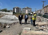 YILMAZ, EĞİTİM YATIRIMLARINI YERİNDE İNCELEDİ