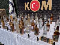 YALOVA'DA TONLARCA SAHTE ALKOL VE TARİHİ ESER ELE GEÇİRİLDİ