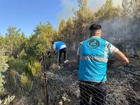 YALOVA ÜLKÜ OCAKLARI YANGINLA MÜCADELEYE DESTEK VERECEK