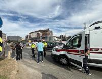 YALOVA’YA HASTA GETİREN AMBULANS KAZA YAPTI