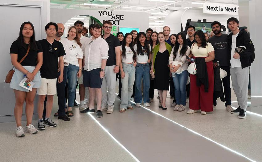 LONDON BUSİNESS SCHOOL ÖĞRENCİLERİ, AKSA'YI GEZDİ