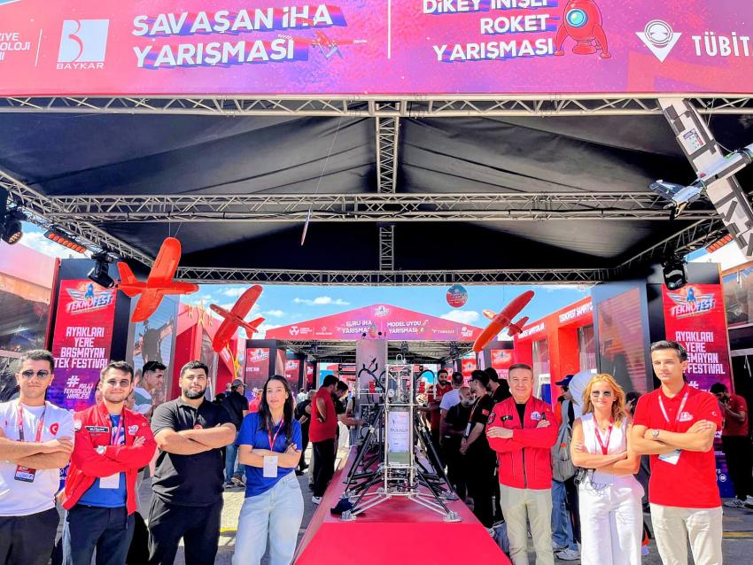MAKİNE OSB’DEN TEKNOFEST’TE YARIŞAN TAKIMLARA DESTEK