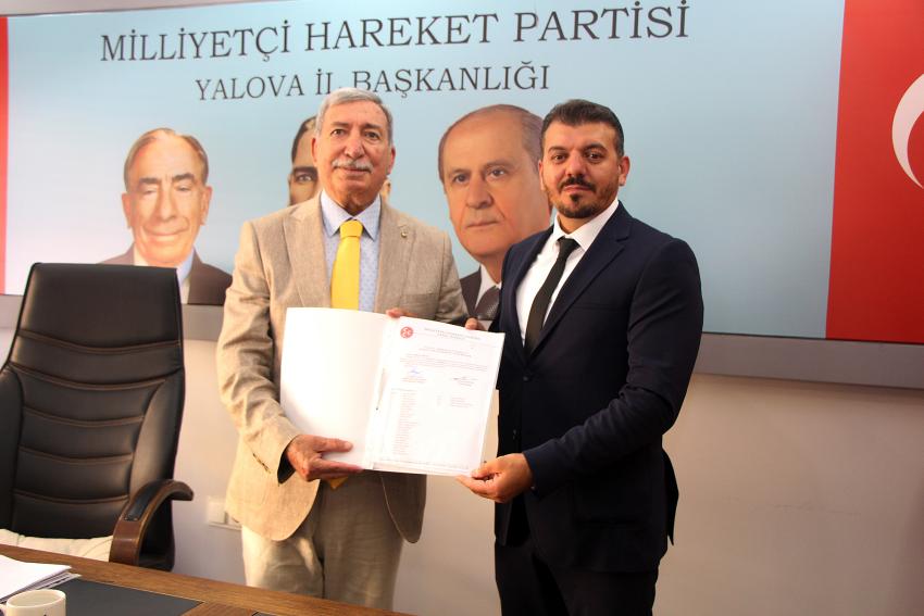 MHP TERMAL İLÇE BAŞKANLIĞINA SERKAN ERGEN ATANDI