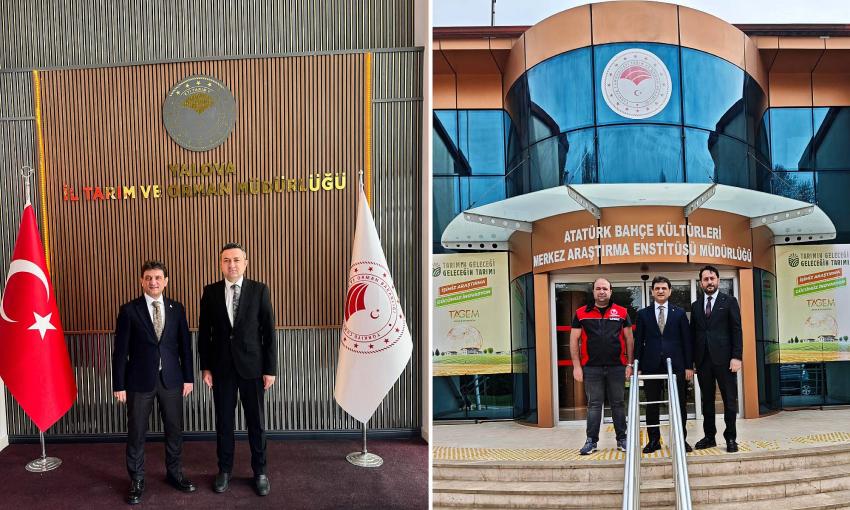 SUAT PARILDAR YALOVA’DA ESKİ KURUMUNU ZİYARET ETTİ
