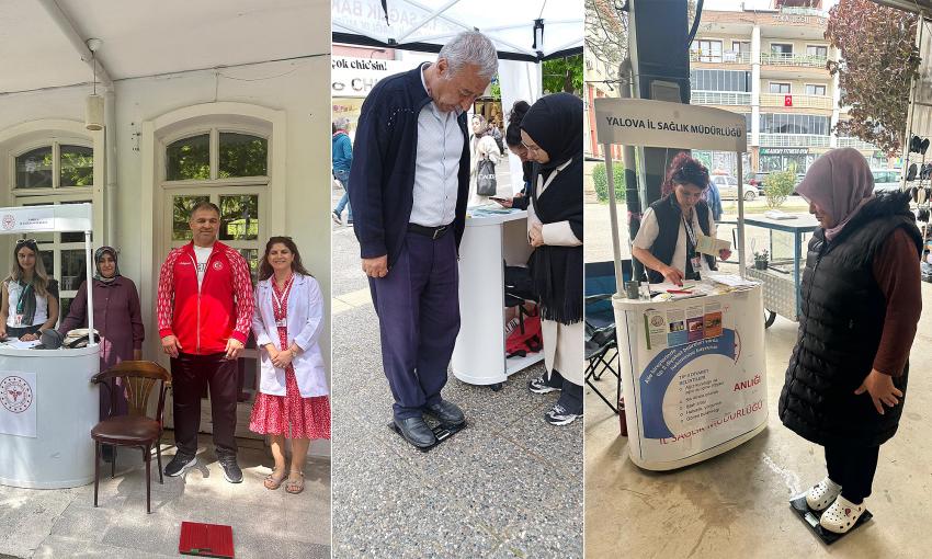 VATANDAŞLAR, “OBEZİTE”YE KARŞI BİLİNÇLENDİRİLDİ