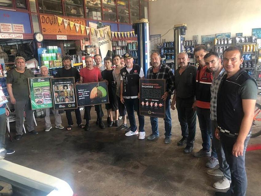 SANAYİ ESNAFINA UYUŞTURUCU İLE MÜCADELE EĞİTİMİ
