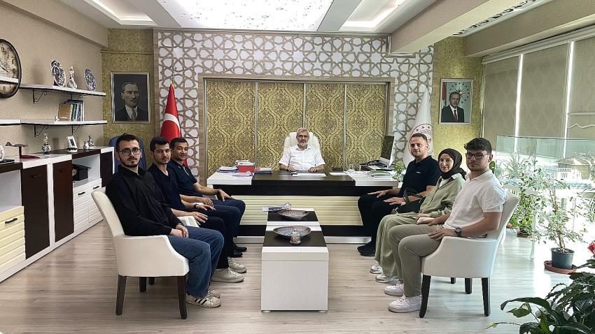 T3 VAKFINDAN YILMAZ’A TEŞEKKÜR ZİYARETİ