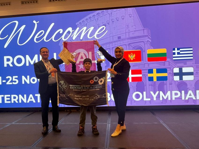 TEKNOAKADEMİ ROMA’DA ZİRVEYE ÇIKTI