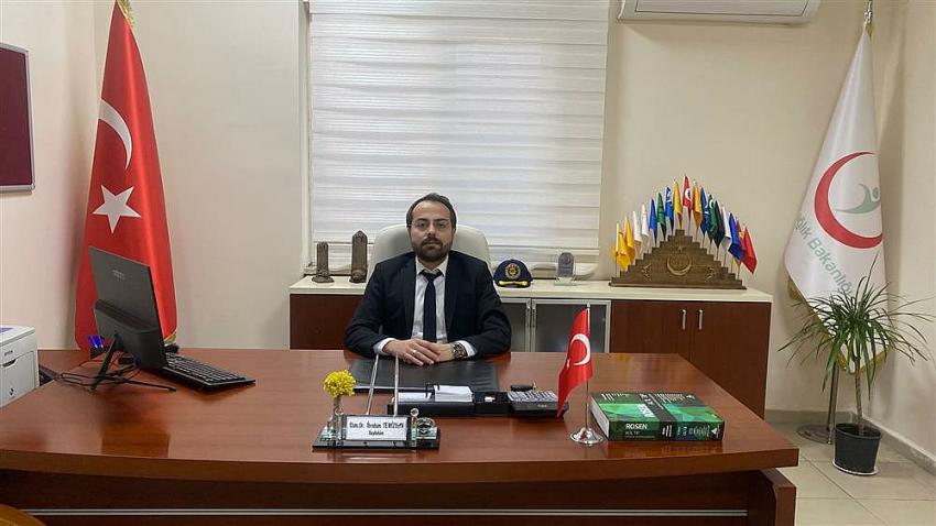 TEMİZKAN ÇINARCIK DEVLET HASTANESİ BAŞHEKİMİ OLDU