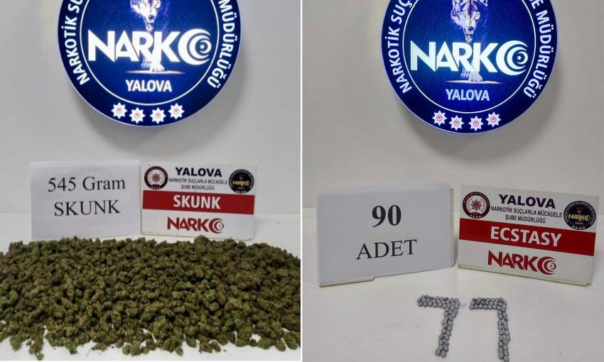 YALOVA'DA UYUŞTURUCU OPERASYONU