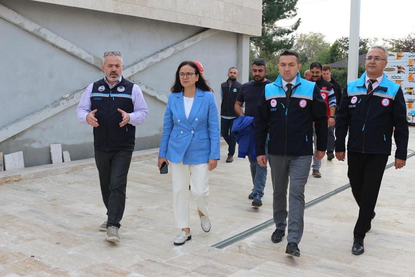 VALİ KAYA KONTROL VE DENETİM MERKEZİNİ İNCELEDİ