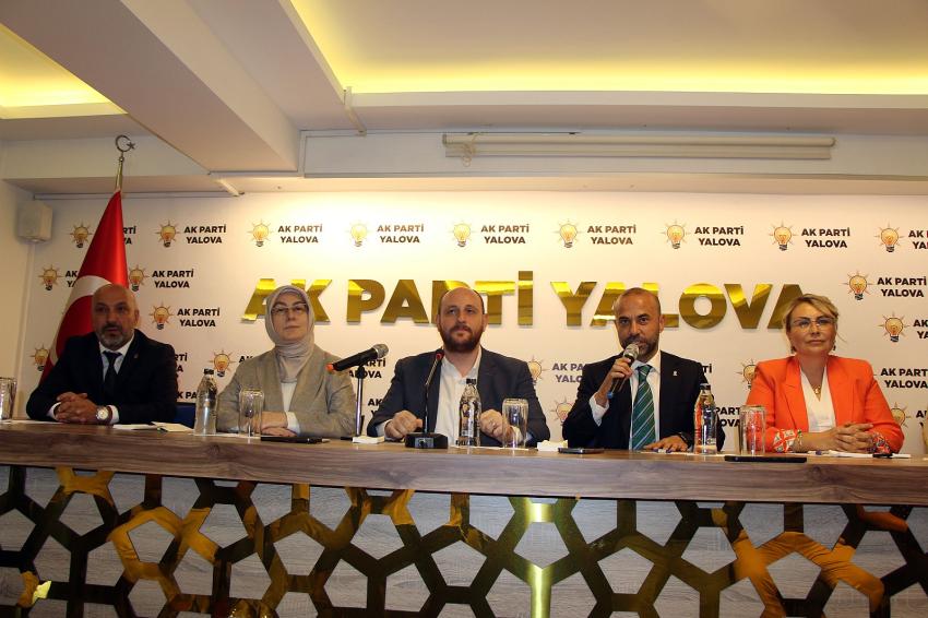  “YALOVA’MIZA HİZMET İÇİN AZİMLE MÜCADELE EDECEĞİZ”