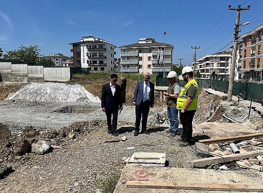 YILMAZ, EĞİTİM YATIRIMLARINI YERİNDE İNCELEDİ