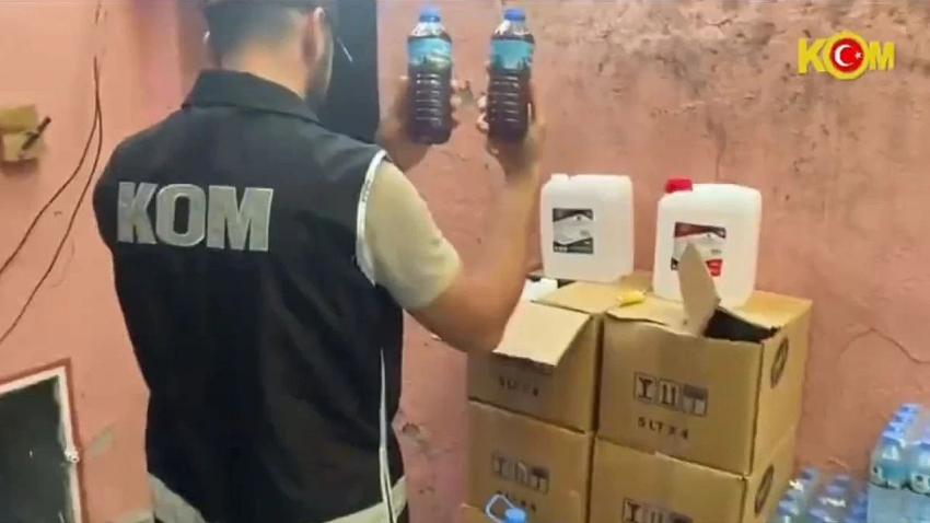 YALOVA’DA KAÇAK İÇKİ OPERASYONU