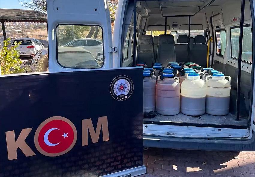 YALOVA’DA KAÇAK VE SAHTE İÇKİ OPERASYONU