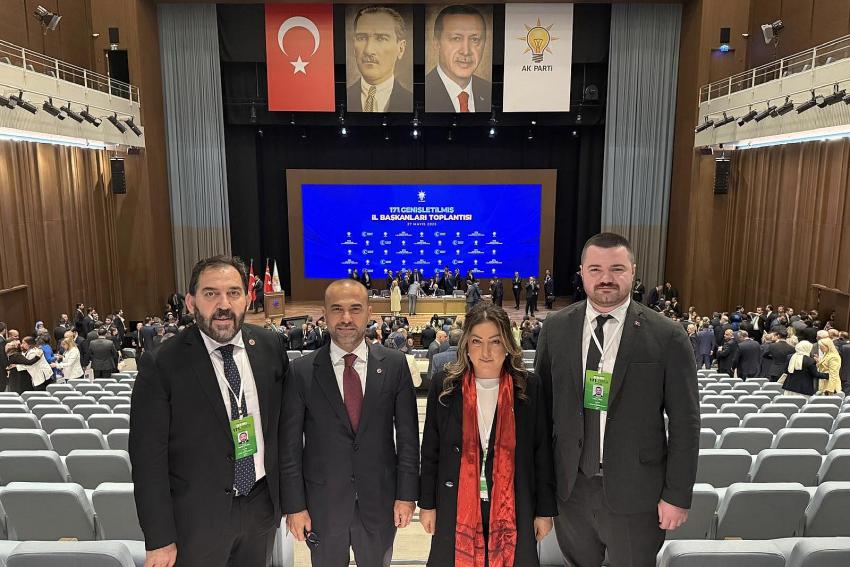YALOVA HEYETİ İL BAŞKANLARI TOPLANTISINA KATILDI