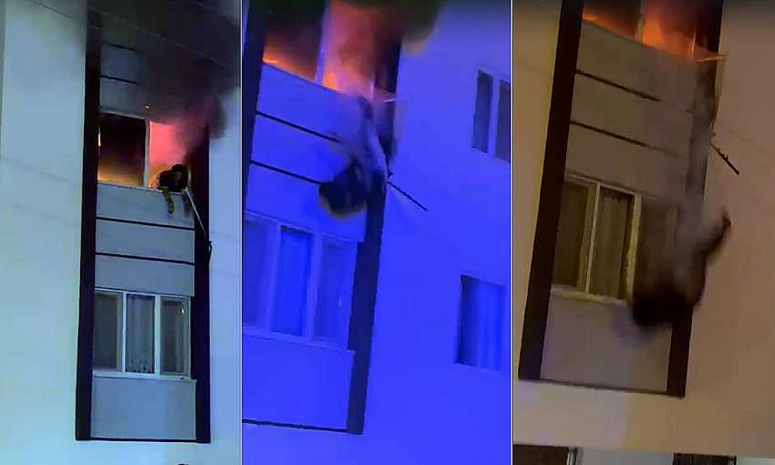 ÇINARCIK'TA ÇIKAN YANGIN'DA FACİA YAŞANDI