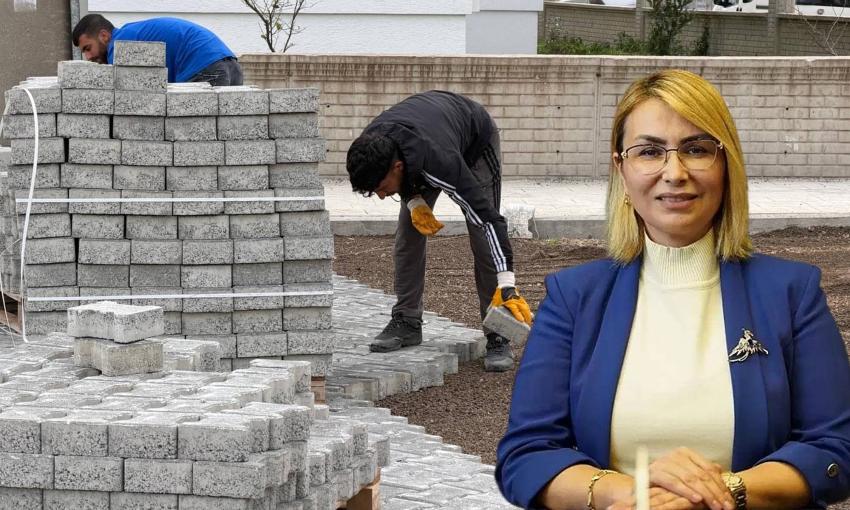 ALTINOVA’DA 5 BİN 500 METREKARE PARKE YOL YAPILACAK