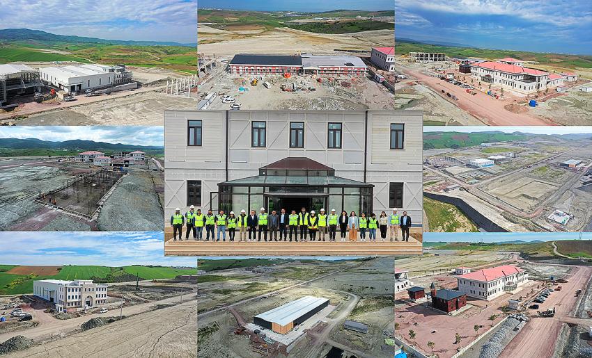 YENİ ÜRETİM TESİSLERİNİN YAPIMLARI HIZLANDI