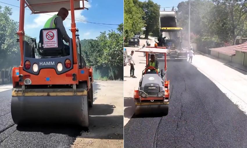 ÇAVUŞKÖY YOLU MODERNİZE EDİLİYOR